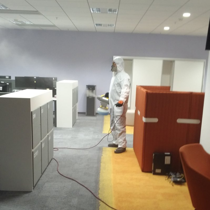 dezinfekce kanceláří